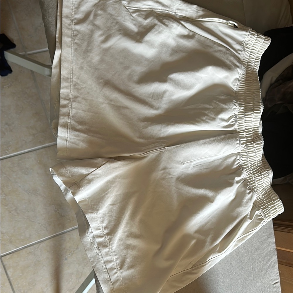 lululemon athletica White Athletic Shorts